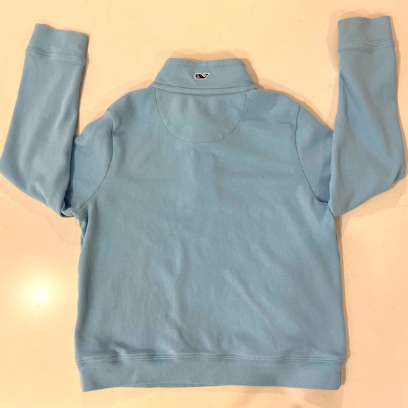 Vineyard Vines Boys Saltwater Quarter-Zip
size 7 Jake Blue EUC - Picture 7 of 8